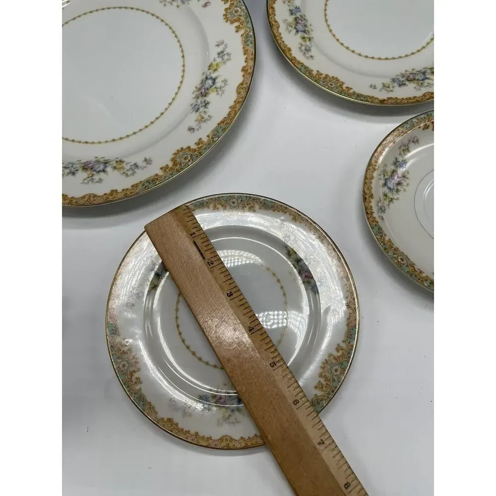 Damars DM Tajimi 5-Pc Place Setting‎ OCCUPIED Japen 1940's Dinnerware